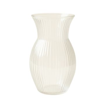 Vale Arc Empty Decorative Vase - White (synthetic illustration; no displayed measurements)