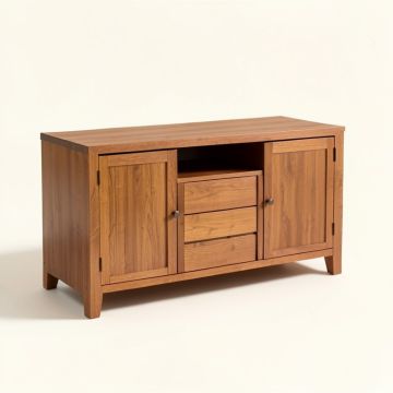 Seven Seas 66 '' Solid Wood Console Table (synthetic illustration; no displayed measurements)