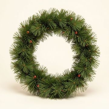 Canadian Pine Christmas Garland (synthetic illustration; no displayed measurements)
