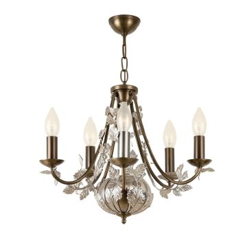 Hankinson 5 - Light Unique/Statement Globe Chandelier