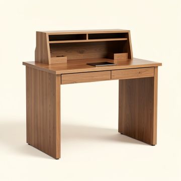 Jonelie Writing Desk With Hutch (synthetic illustration; no displayed measurements)