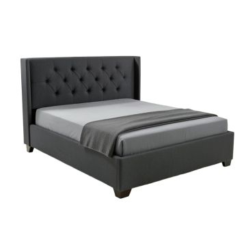 Brantley Queen Tufted Upholstered Low Profile Standard Bed