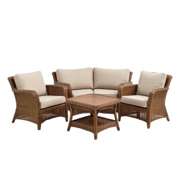 Outdoor Wicker Patio Furniture Sets 3 Pieces Patio Set Bistro Set Wicker
