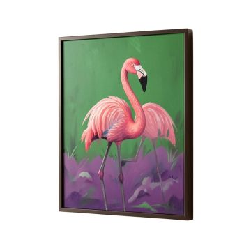 Flamingos 2 Painting Print