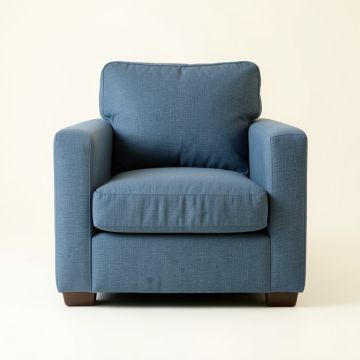 Glen Crest Upholstered Armchair - Blue (synthetic illustration; no displayed measurements)