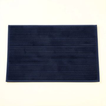 Cedar Dell Bath Mat - Navy (synthetic illustration; no displayed measurements)