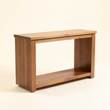 Solid Wood Console Table (synthetic illustration; no displayed measurements)
