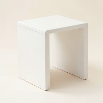 Clay Brook Side Table - White (synthetic illustration; no displayed measurements)