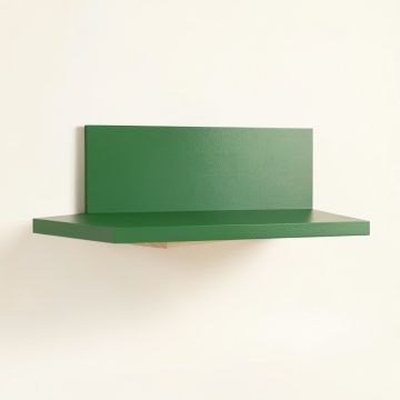 Moss Bluff Wall-Mounted Shelf - Green (synthetic illustration; no displayed measurements)