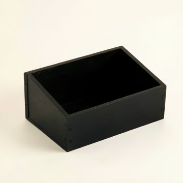 Spruce Arc Low Toy Storage Unit - Black (synthetic illustration; no displayed measurements)
