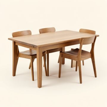 Haslingden 3 - Piece Dining Set (synthetic illustration; no displayed measurements)