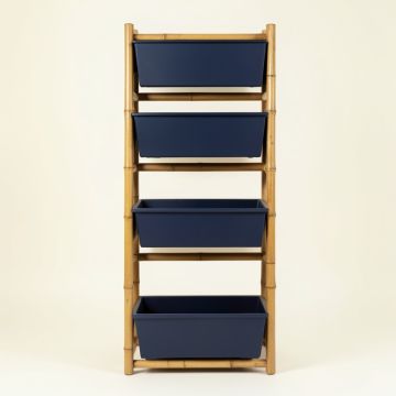 Briar Branch Empty Vertical Garden Frame - Navy (synthetic illustration; no displayed measurements)