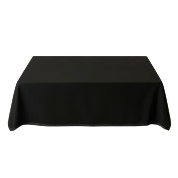 Sage Brook Flat Bed Sheet - Black (synthetic illustration; no displayed measurements)