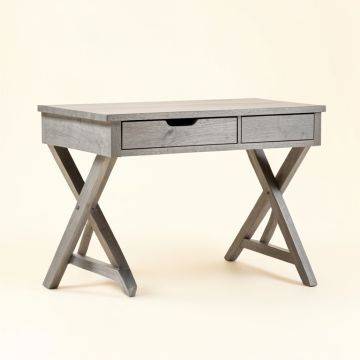 Ash Crossing Writing Desk - Gray (synthetic illustration; no displayed measurements)