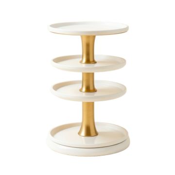 Dealba Round Multi-Tiered Plant Stand