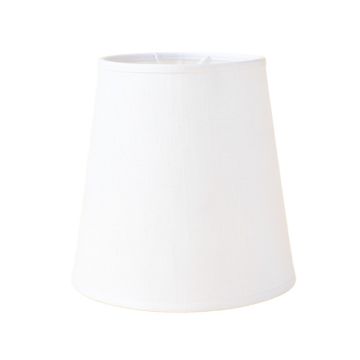 Mnm 15.7 '' H X 20.9 '' W Linen Novelty Lamp Shade ( Screw On ) In White
