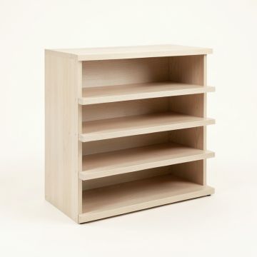 Harbor Field Desktop Shelving Unit - Beige (synthetic illustration; no displayed measurements)