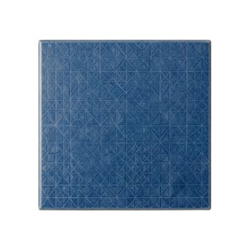 Ash Branch Uninstalled Square Decorative Tile - Blue