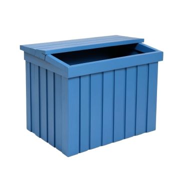 Flint Branch Closed Outdoor Storage Box - Blue