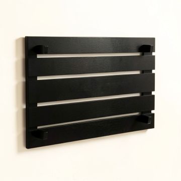 Wren Brook Empty Wall-Mounted Tool Organizer Panel - Black (synthetic illustration; no displayed measurements)