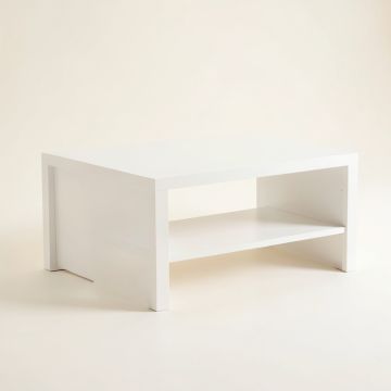 Cliff Bend Coffee Table - White (synthetic illustration; no displayed measurements)