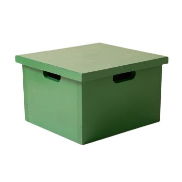 Hill Bend Low Toy Storage Unit - Green