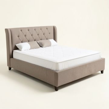 Linquist Tufted Upholstered Standard Bed (synthetic illustration; no displayed measurements)
