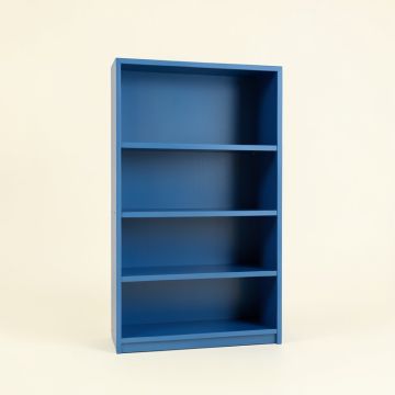 Stone Bluff Freestanding Bookcase - Blue (synthetic illustration; no displayed measurements)