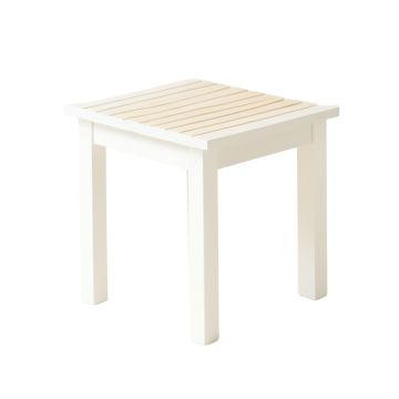 Rowan Brook Compact Balcony Table - White (synthetic illustration; no displayed measurements)