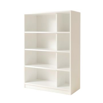 Willow Bend Freestanding Bookcase - White