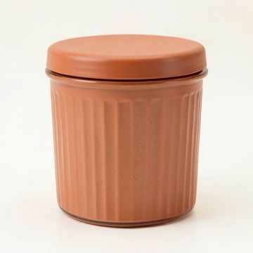 Lake Bridge Storage Canister With Lid - Terracotta (synthetic illustration; no displayed measurements)