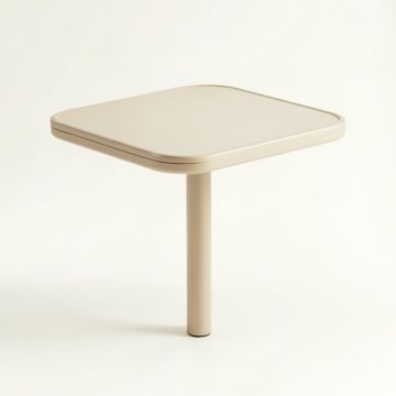 Hazel Bluff Compact Balcony Table - Beige (synthetic illustration; no displayed measurements)