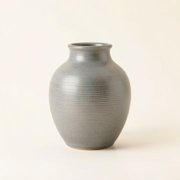 Hill Canyon Empty Decorative Vase - Gray (synthetic illustration; no displayed measurements)