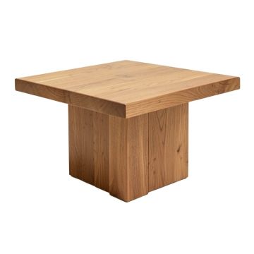 Pegues Solid Wood Block Coffee Table (synthetic illustration; no displayed measurements)