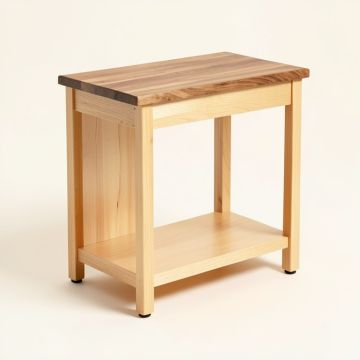 Brunton Kitchen Cart Butcher Block Top (synthetic illustration; no displayed measurements)