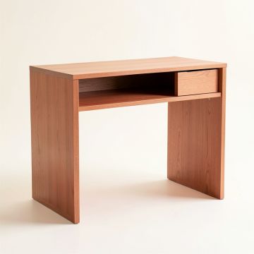 Fern Edge Writing Desk - Terracotta (synthetic illustration; no displayed measurements)