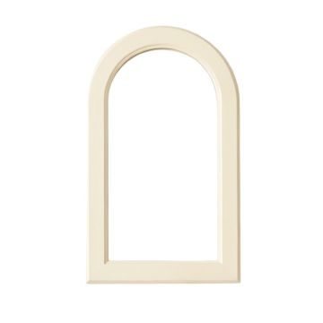 Cove Bluff Framed Wall Mirror - Cream