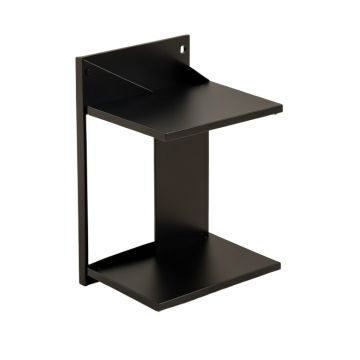 Bryanna Industrial 2 Piece Metal Tiered Shelf
