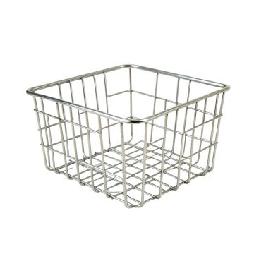 Stackable Storage Organizer Metal Basket