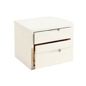 Wren Brook Small-Parts Storage Drawer Cabinet - White