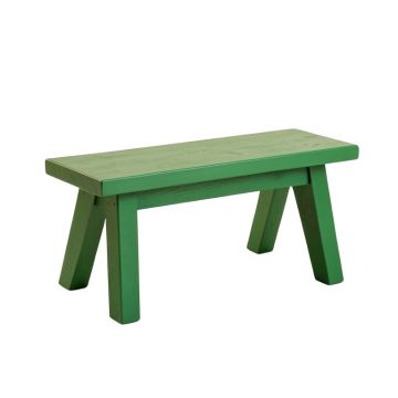 Moss Crest Indoor Bench - Green (synthetic illustration; no displayed measurements)