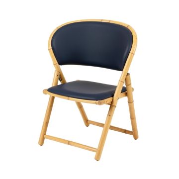 Flint Bridge Folding Outdoor Chair - Navy