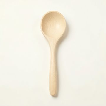 Shore Bluff Cooking Spoon - Cream (synthetic illustration; no displayed measurements)