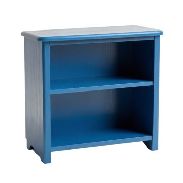 Dawn Bend Low Bookcase - Blue