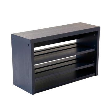Brook Bend Shoe Storage Bench - Navy