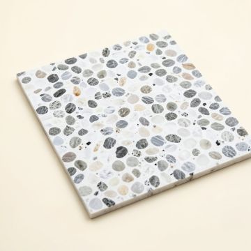 Fit Marble Pebble Mosaic Tile (synthetic illustration; no displayed measurements)