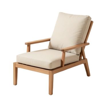 Twining Outdoor Lounge Chair With Cushion