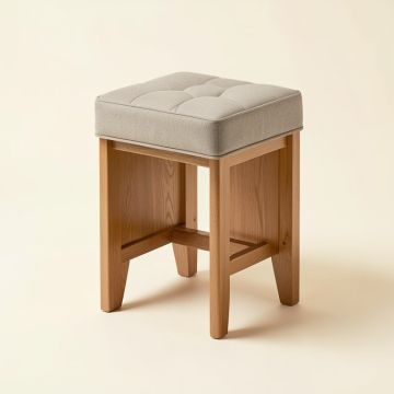 Bastogne Quilted 31 '' Bar Stool (synthetic illustration; no displayed measurements)