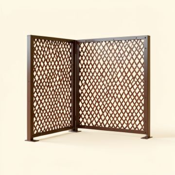Kelp Metal Privacy Screen (synthetic illustration; no displayed measurements)