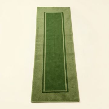 Brook Bend Narrow Runner Rug - Green (synthetic illustration; no displayed measurements)